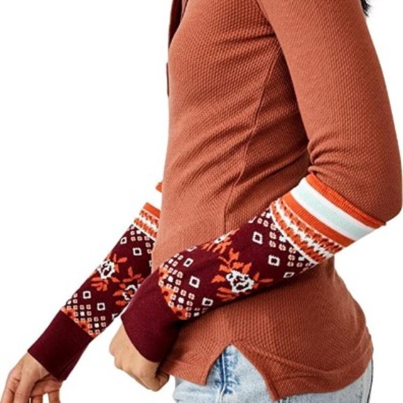 Free People Mikah Layering Cuff Autumn Combo Size Large - Picture 2 of 6